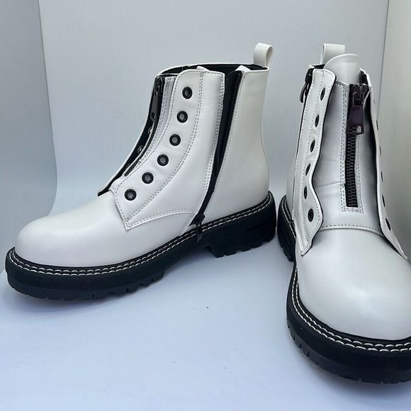 DUNES Women's Boot 8 WHITE - Picture 7 of 7